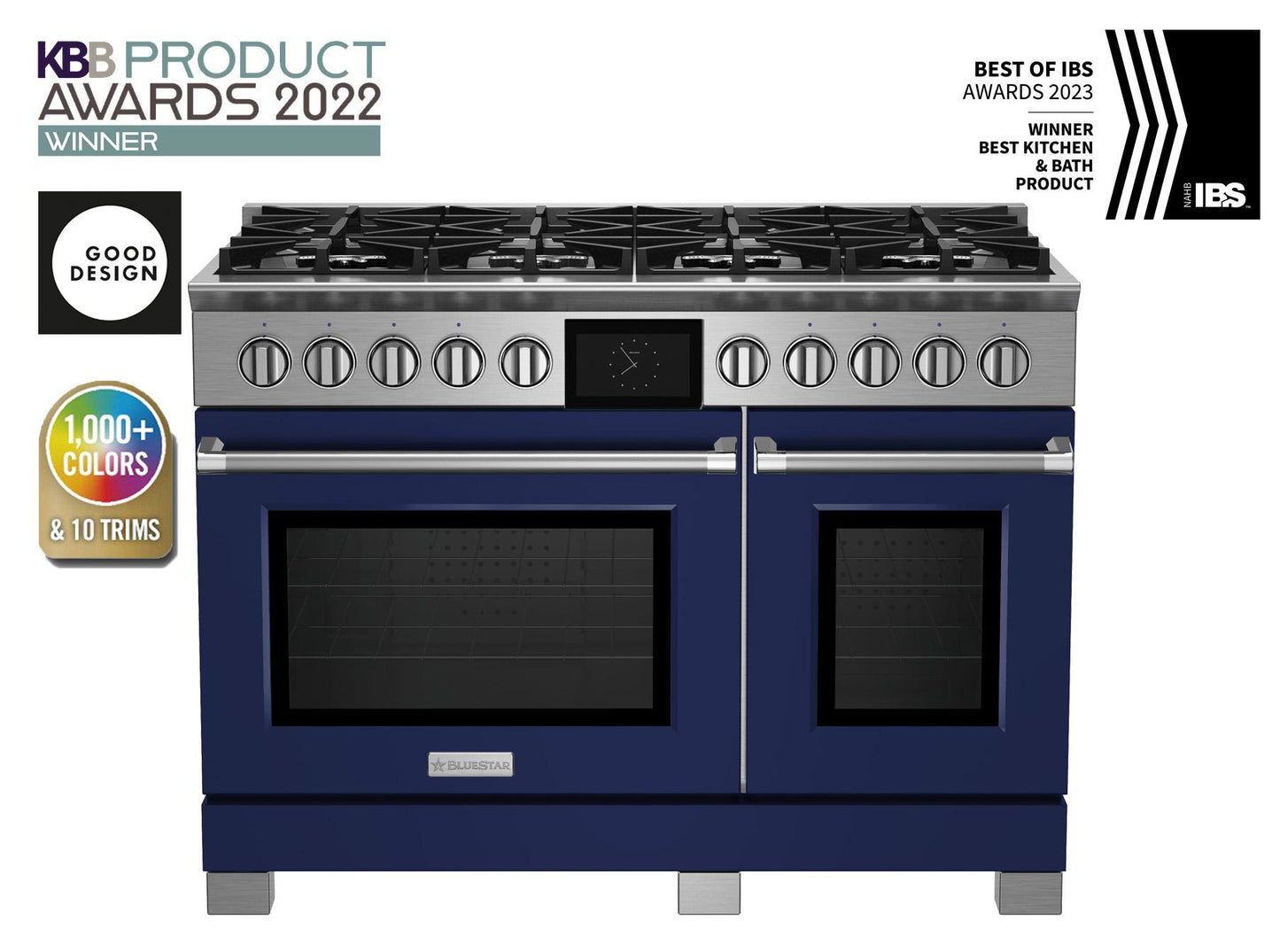 Bluestar BSDF488B 48" Dual Fuel Range