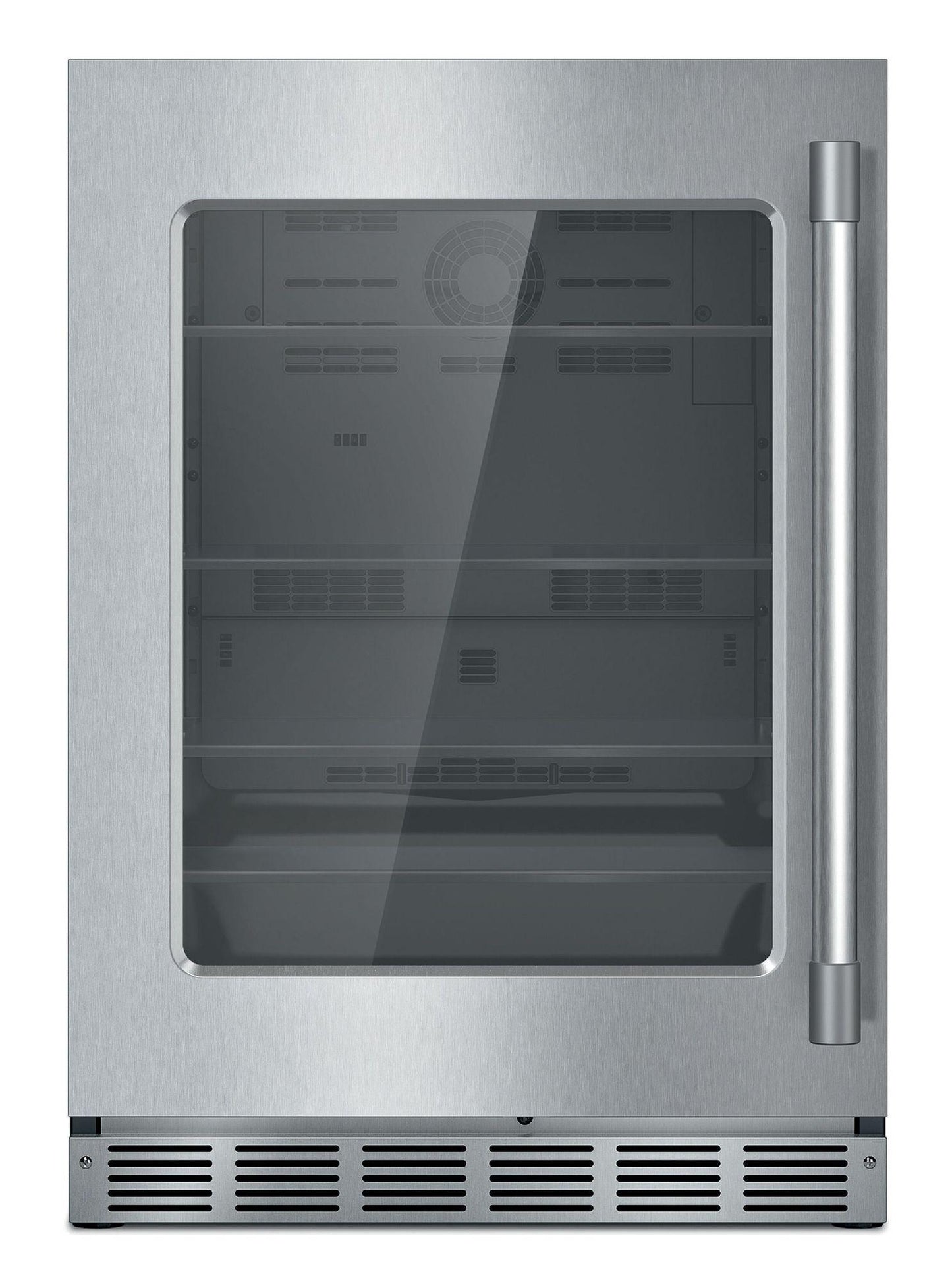 Thermador T24UR925LS Freedom® Glass Door Refrigeration 24'' Professional Soft Close Flat Hinge T24Ur925Ls