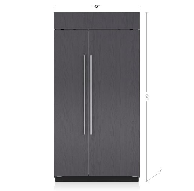 Sub-Zero CL4250SO 42" Classic Side-By-Side Refrigerator/Freezer - Panel Ready