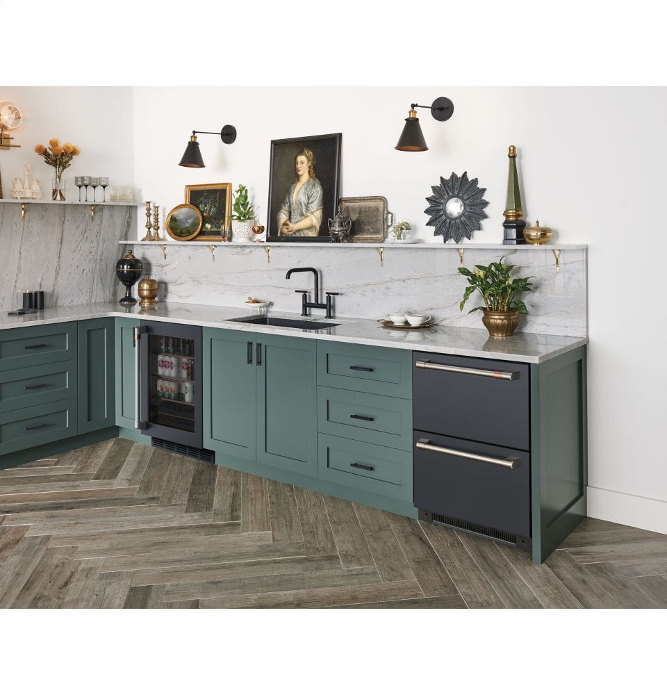 Cafe CDE06RP3ND1 Café 5.7 Cu. Ft. Built-In Dual-Drawer Refrigerator