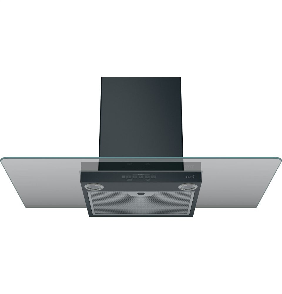 Cafe CVW73613MDS Café 36" Wall-Mount Glass Canopy Chimney Hood