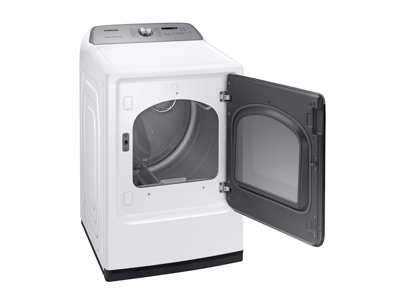 Samsung DVE54R7600W Dv7600 7.4 Cu. Ft. Electric Dryer With Steam Sanitize+ In White