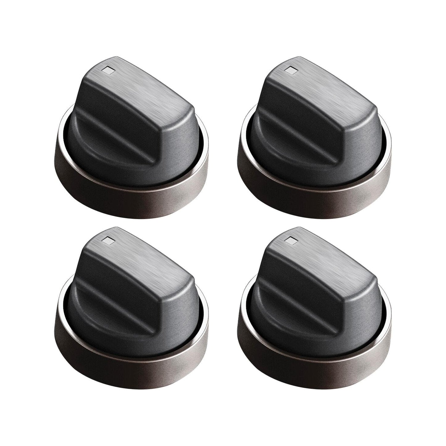 Wolf 9056359 30" Professional Gas Cooktop Brushed Gray Knob Kit