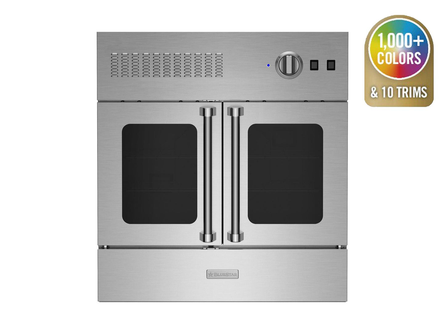 Bluestar BWO30AGSV2 30" Gas Wall Oven With French Doors