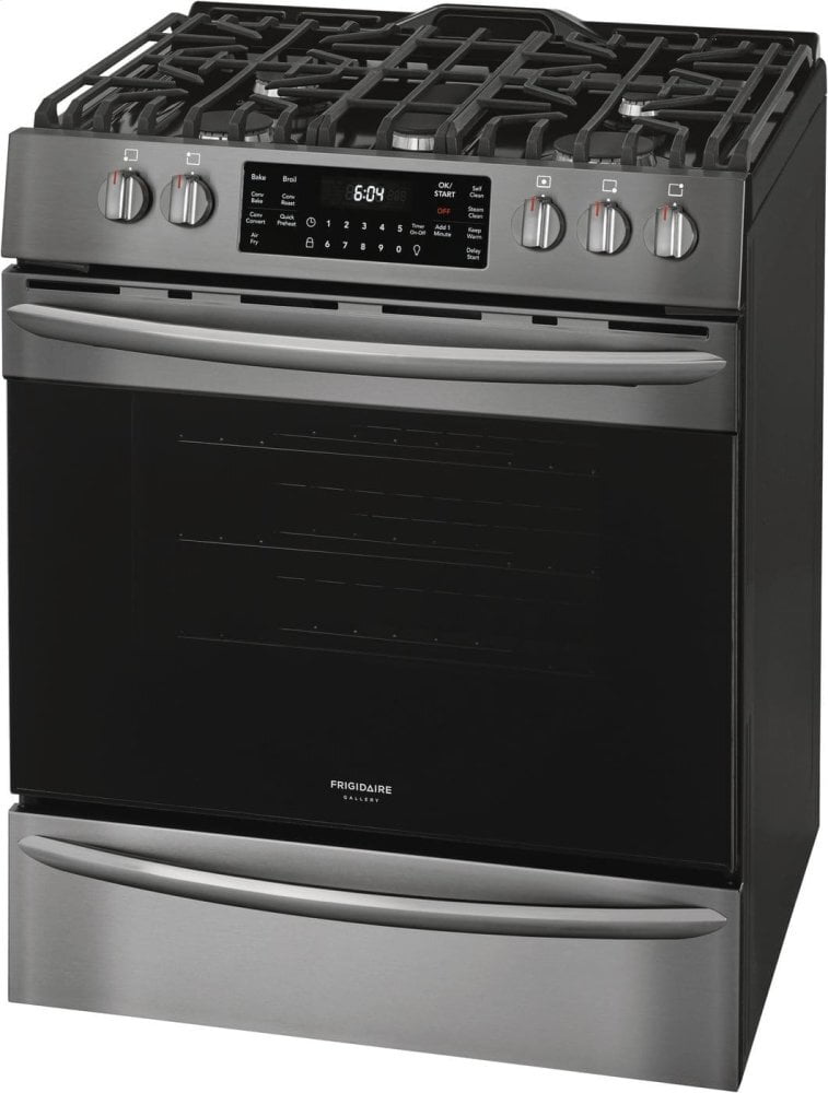Frigidaire FGGH3047VD Frigidaire Gallery 30'' Front Control Gas Range With Air Fry