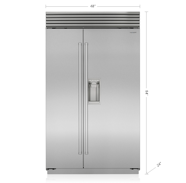 Sub-Zero CL4850SDSP 48" Classic Side-By-Side Refrigerator/Freezer With Dispenser