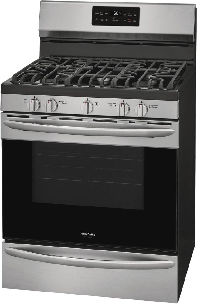 Frigidaire GCRG3038AF Frigidaire Gallery 30'' Freestanding Gas Range With Steam Clean