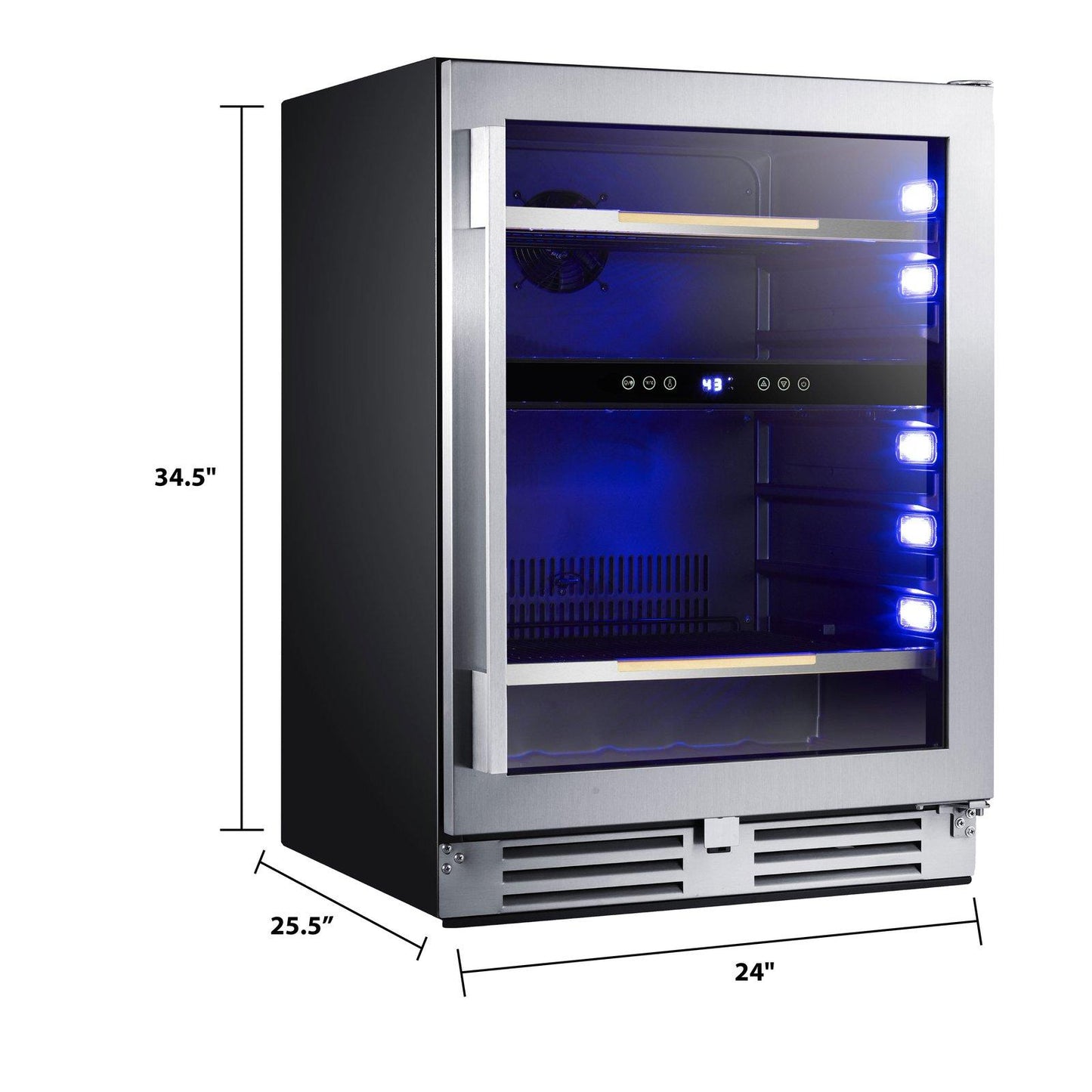 Avanti ARFSE55R3S 125 Can Elite Series Beverage Center