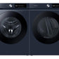 Samsung WF46BB6700ADUS Bespoke 4.6 Cu. Ft. Large Capacity Front Load Washer With Super Speed Wash And Ai Smart Dial In Brushed Navy