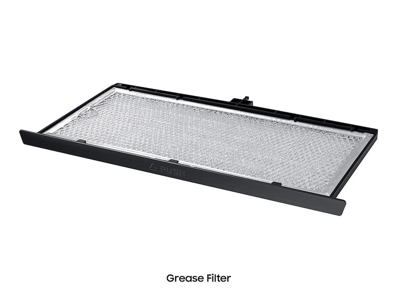 Samsung ME21B706B12 2.1 Cu. Ft. Bespoke Over-The-Range Microwave With Sensor Cooking In White Glass