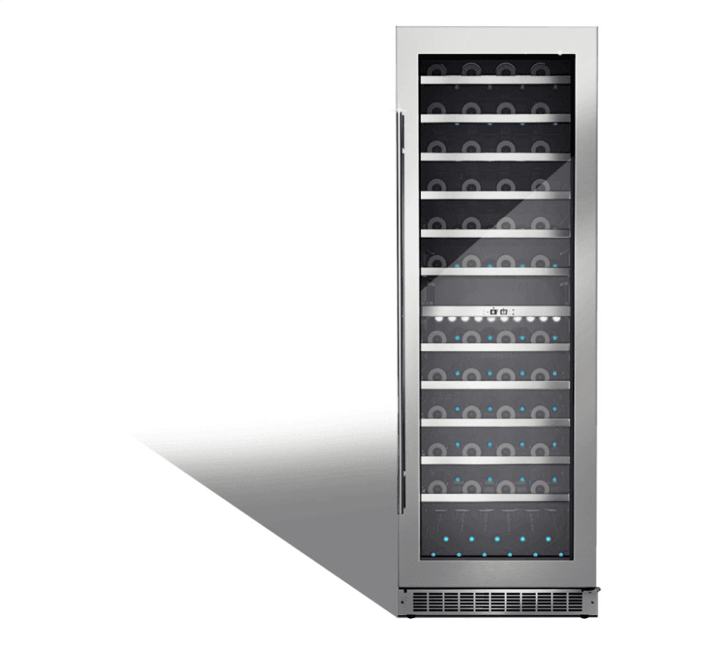 Silhouette DWC140D1BSSPR Bordeaux 24 Dual Zone Wine Cellar.