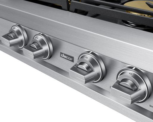 Dacor DTT48T963GS 48" Rangetop, Silver Stainless, Natural Gas/Liquid Propane