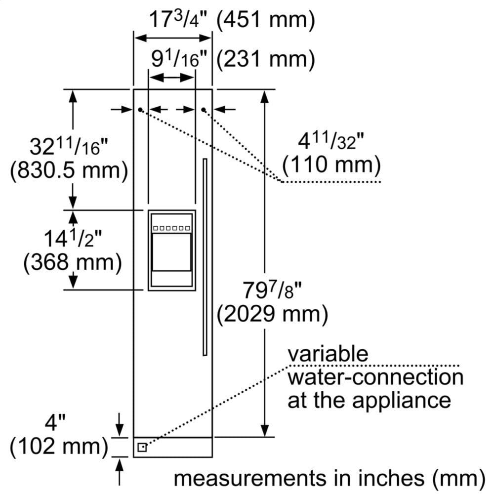Thermador T18ID905LP Built-In Freezer W/Iwd