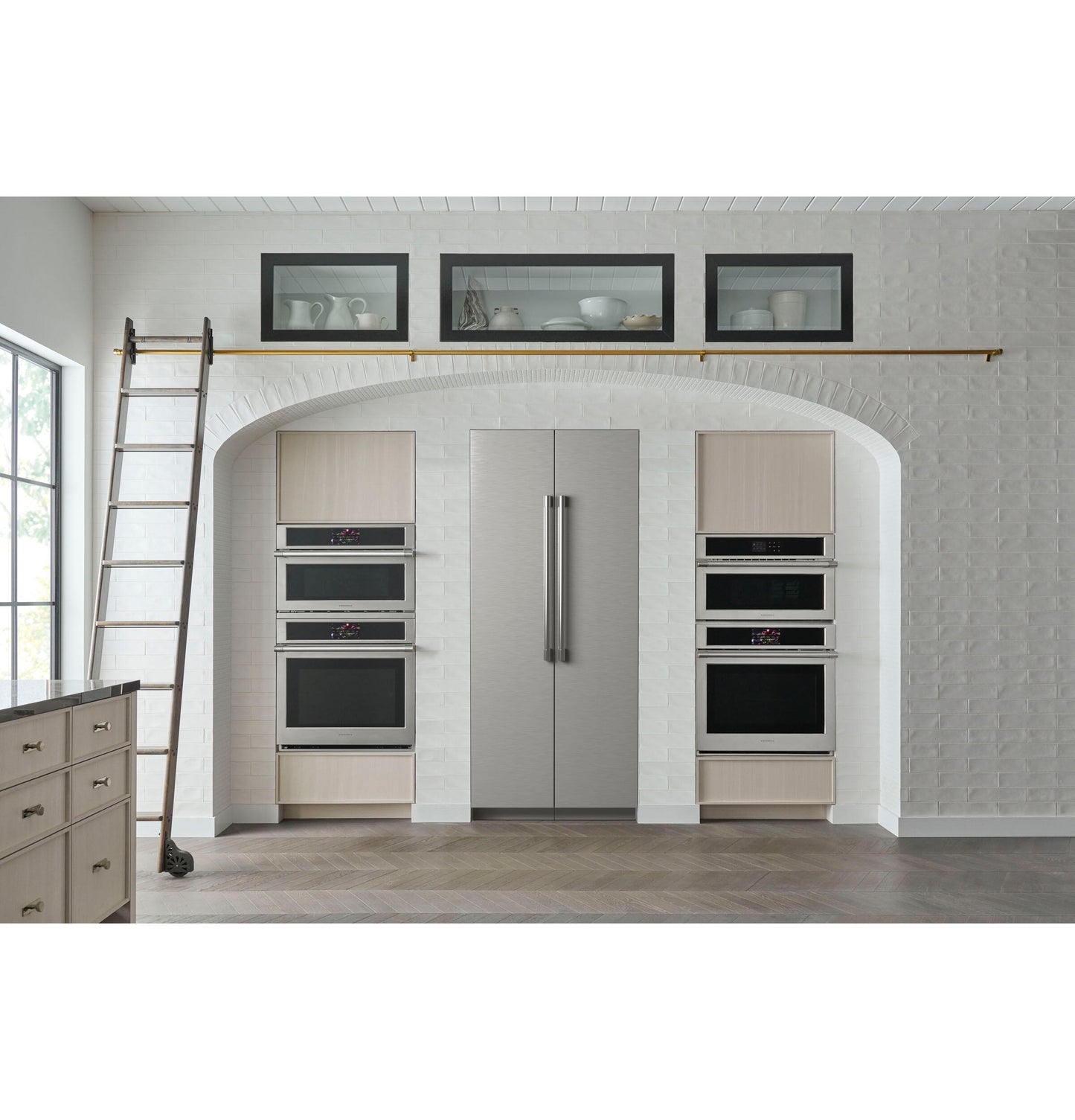 Monogram ZIF181NBRII Monogram 18" Smart Integrated Column Freezer