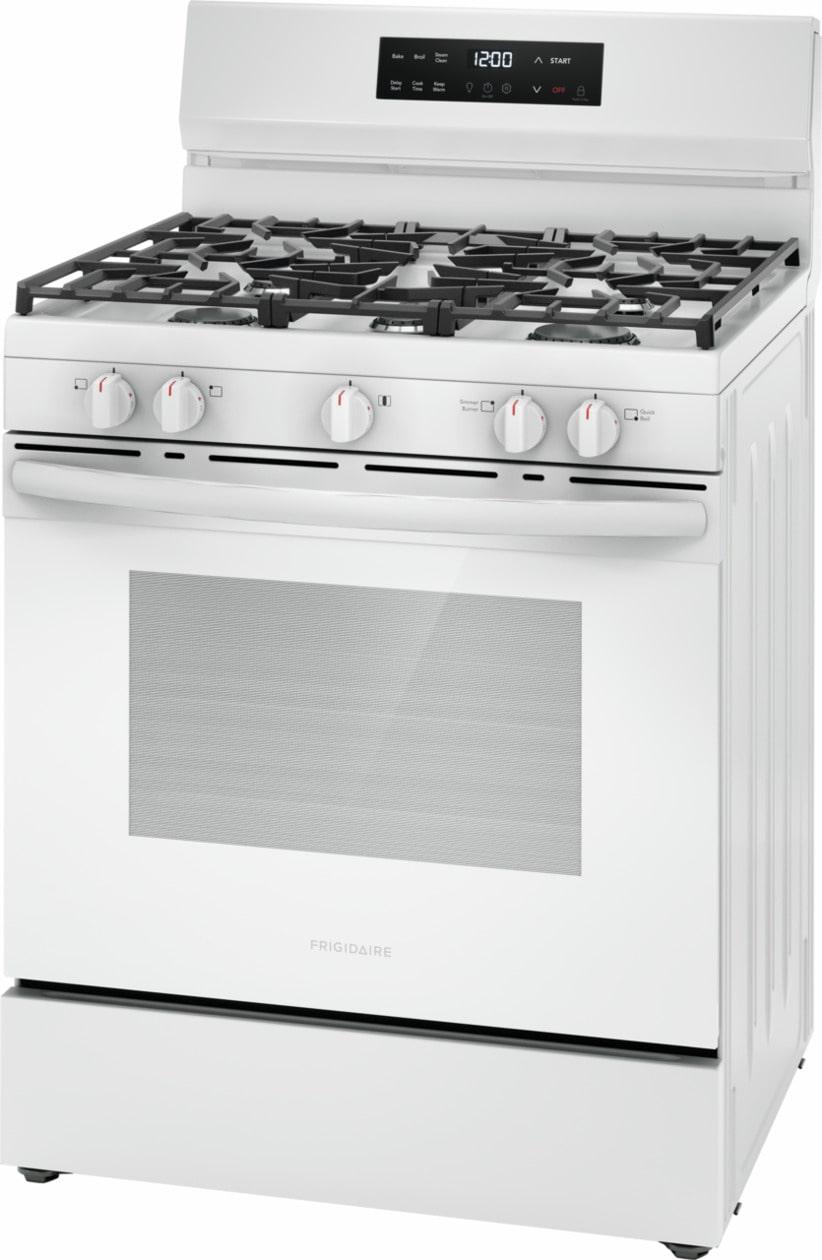 Frigidaire FCRG3062AW Frigidaire 30" Gas Range With Quick Boil