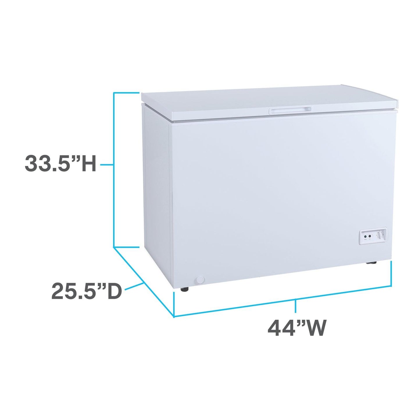 Avanti CF10F0W 10.0 Cu. Ft. Garage Ready Chest Freezer