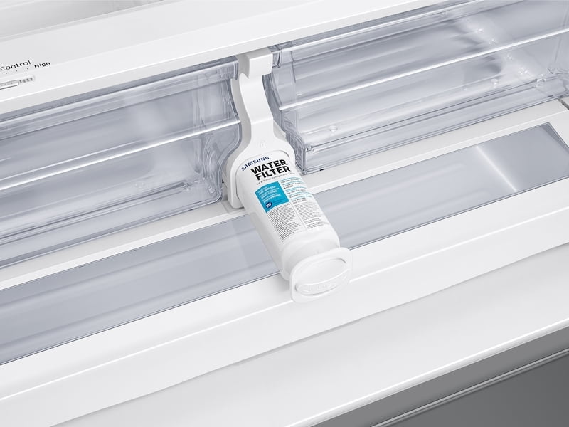 Samsung RF28T5021SR 28 Cu. Ft. Large Capacity 3-Door French Door Refrigerator With Autofill Water Pitcher In Stainless Steel