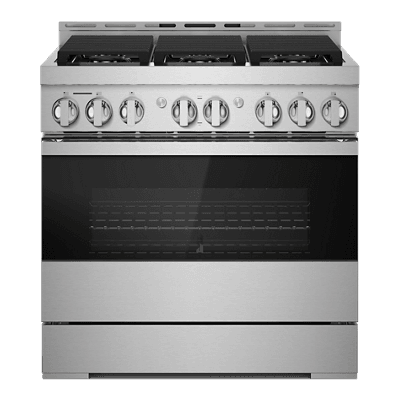 Jennair JGRP436HM 36" Noir Gas Professional-Style Range