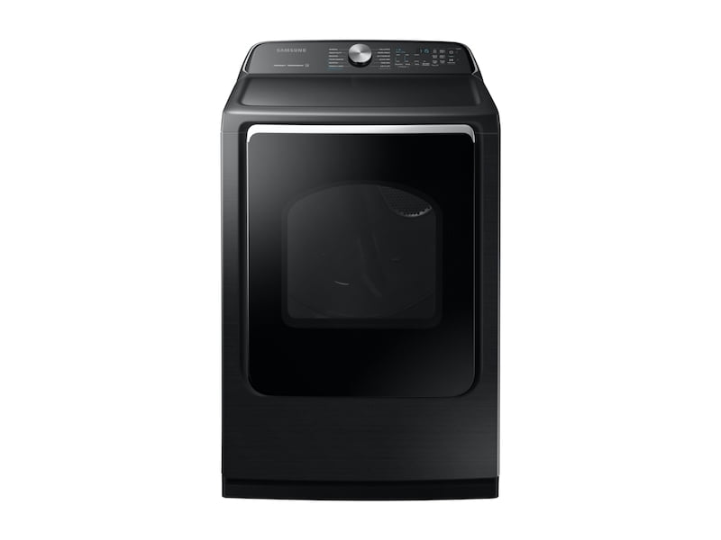 Samsung DVE54R7600V 7.4 Cu. Ft. Electric Dryer With Steam Sanitize+ In Black Stainless Steel