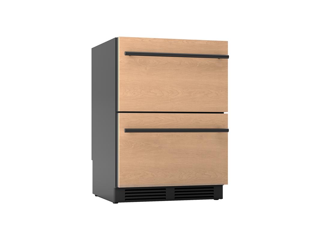 Zephyr PRRD24C2AP 24" Panel Ready Dual Zone Refrigerator Drawers