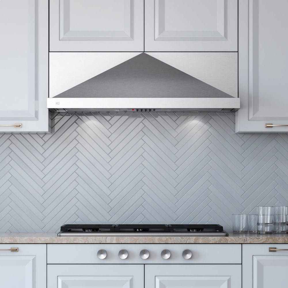 Xo Appliance XOP30S 600 Cfm 30" Under Cabinet Italian Made Pyramid Design Stainless