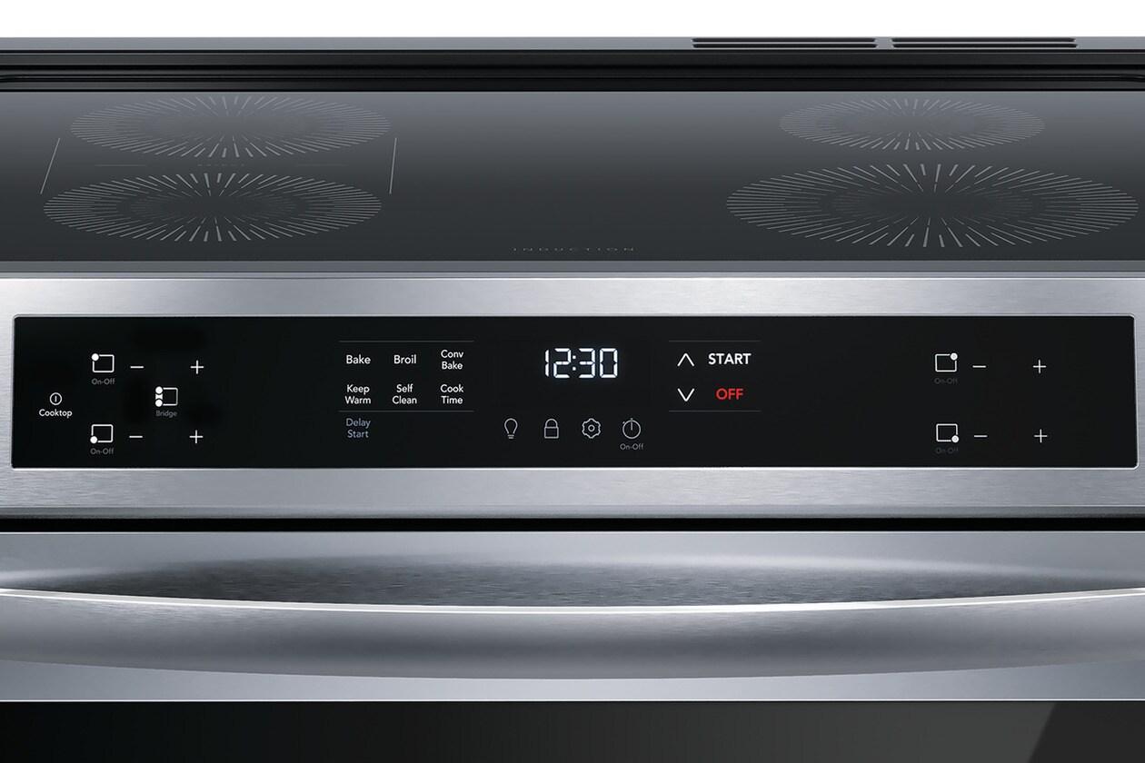 Frigidaire FCFI3083AS Frigidaire 30" Front Control Induction Range With Convection Bake