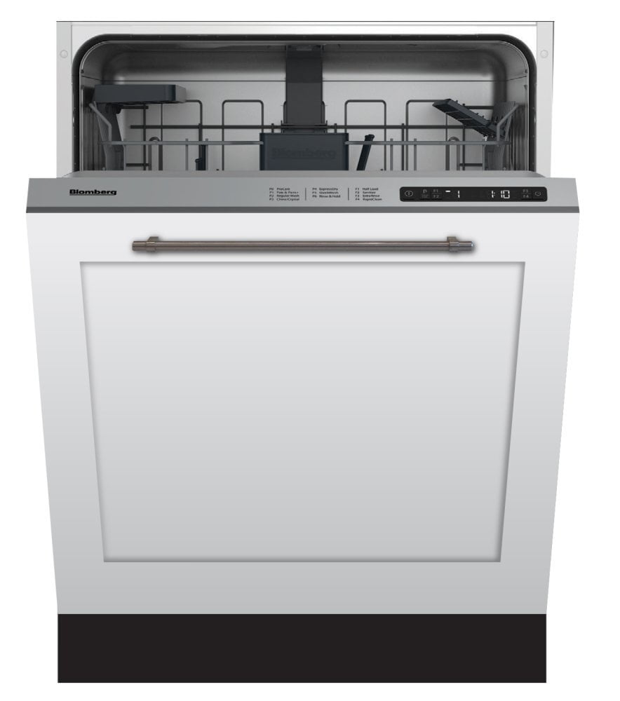 Blomberg Appliances DW51600FBI 24" Ada Height Dishwasher 5 Cycle Top Control Fully Integrated Panel Overlay 48 Dba
