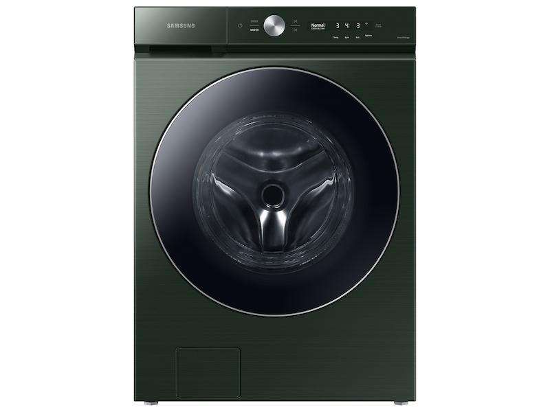 Samsung WF53BB8900AG Bespoke 5.3 Cu. Ft. Ultra Capacity Front Load Washer With Ai Optiwash&#8482; And Auto Dispense In Forest Green