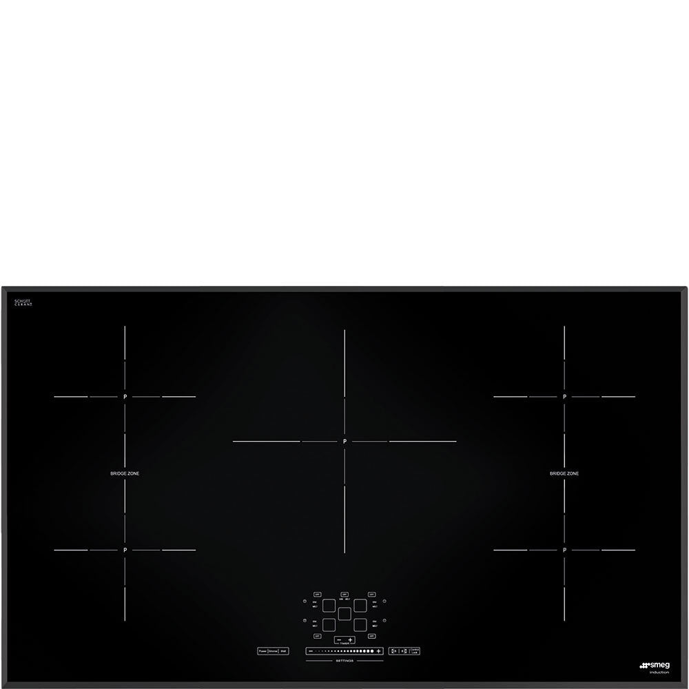 Smeg SIMU536B 92 Cm (Approx. 36"), Induction Cooktop, Black, Standard Building Type