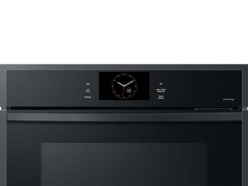 Samsung NV51CG600SMT 30" Single Wall Oven With Steam Cook In Matte Black