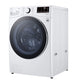 Lg WM3600HWA 4.5 Cu. Ft. Ultra Large Capacity Smart Wi-Fi Enabled Front Load Washer With Built-In Intelligence & Steam Technology