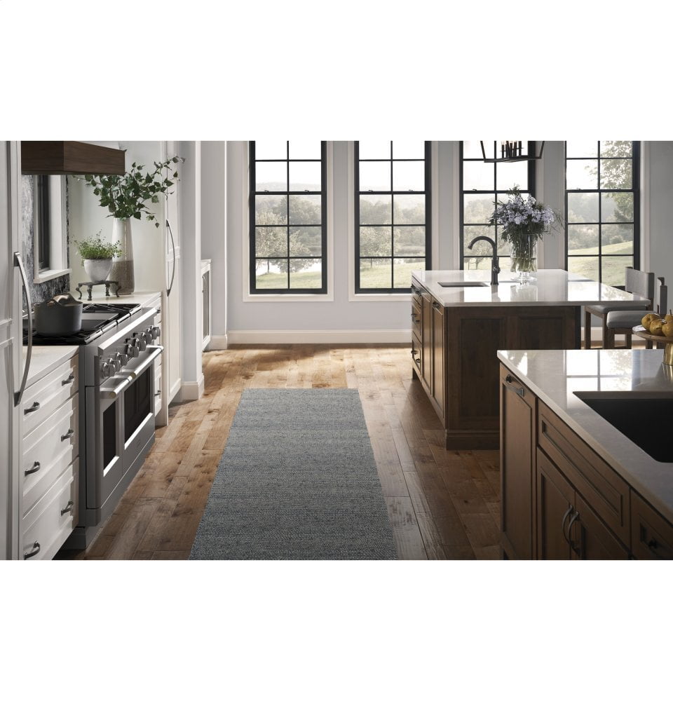 Monogram ZDP484NGNSS Monogram 48" Dual-Fuel Professional Range With 4 Burners, Grill, And Griddle (Natural Gas)