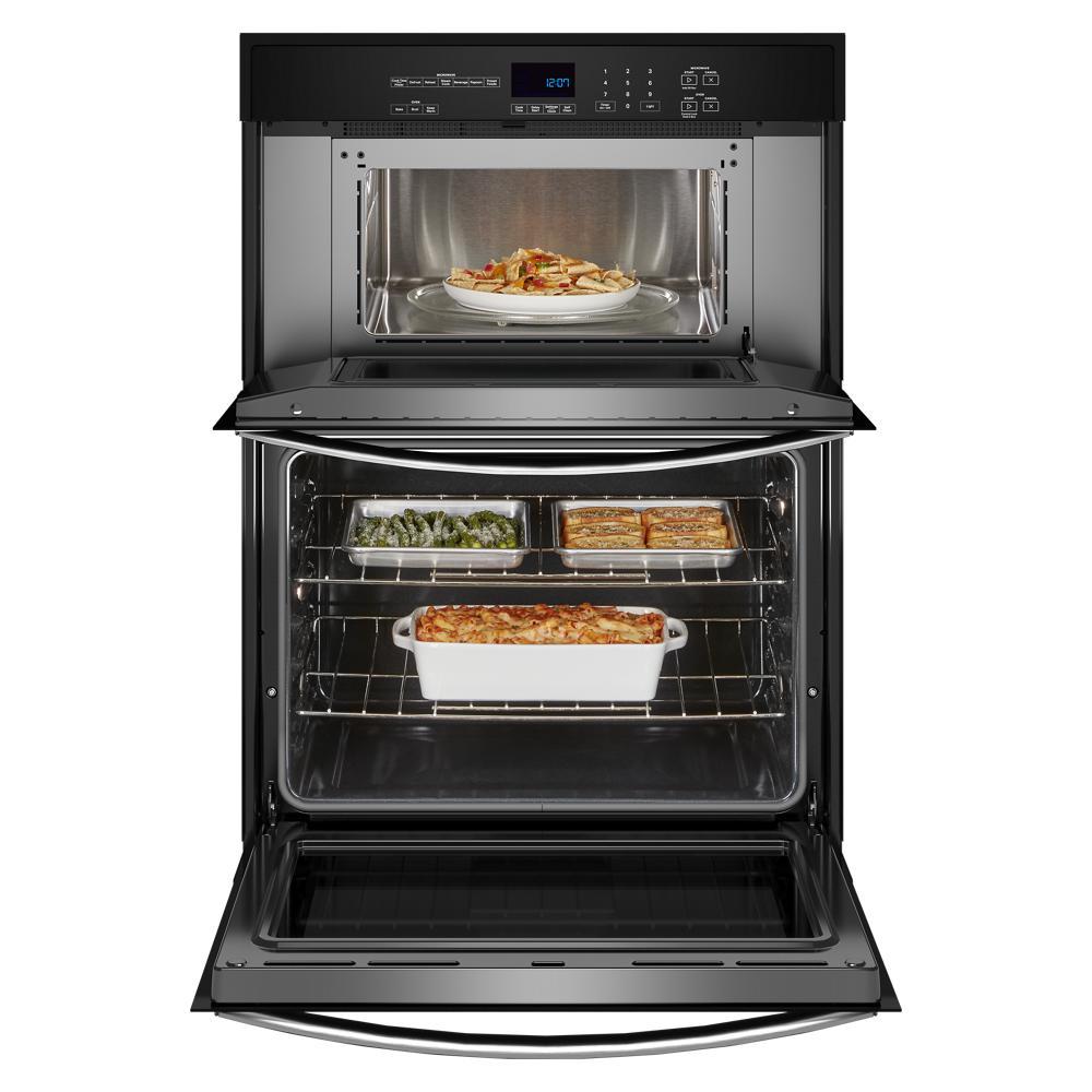 Whirlpool WOEC3030LS 6.4 Total Cu. Ft. Combo Self-Cleaning Wall Oven