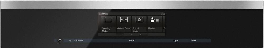 Miele DGC67001 Dgc 6700-1 Steam Oven With Full-Fledged Oven Function And Xl Cavity Combines Two Cooking Techniques - Steam And Convection.