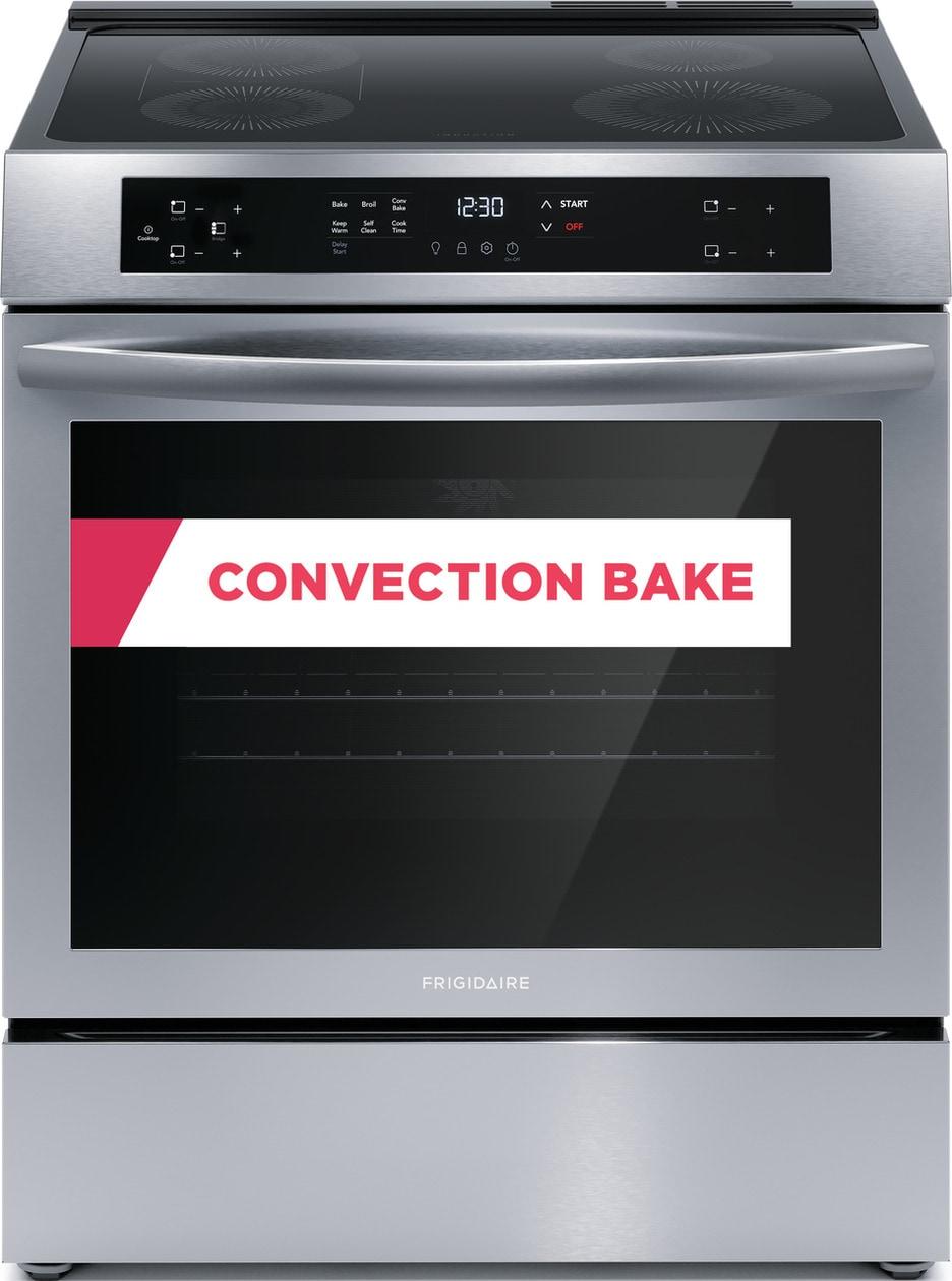 Frigidaire FCFI3083AS Frigidaire 30" Front Control Induction Range With Convection Bake