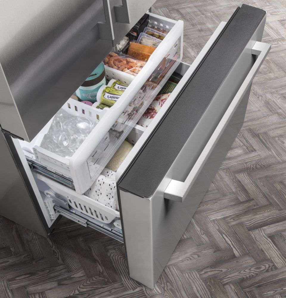 Monogram ZWE23ESNSS Monogram Energy Star® 23.1 Cu. Ft. Counter-Depth French-Door Refrigerator