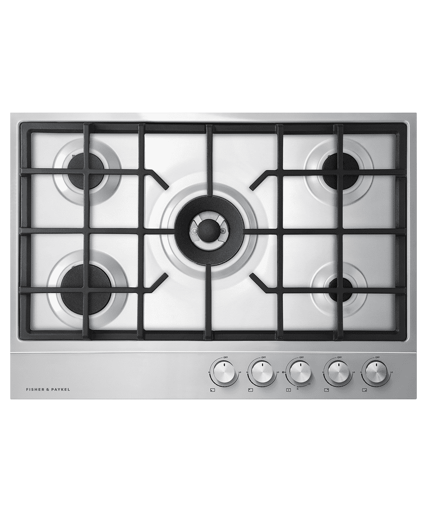 Fisher & Paykel CG305DLPX1N Gas On Steel Cooktop, 30", Lpg