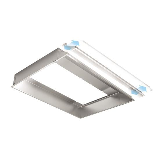 Best Range Hoods L5230 30" Stainless Steel Liner For P195P1M52Sb, P195P1M52Sb6 + P195Pes52Sb Built-In Range Hood Insert