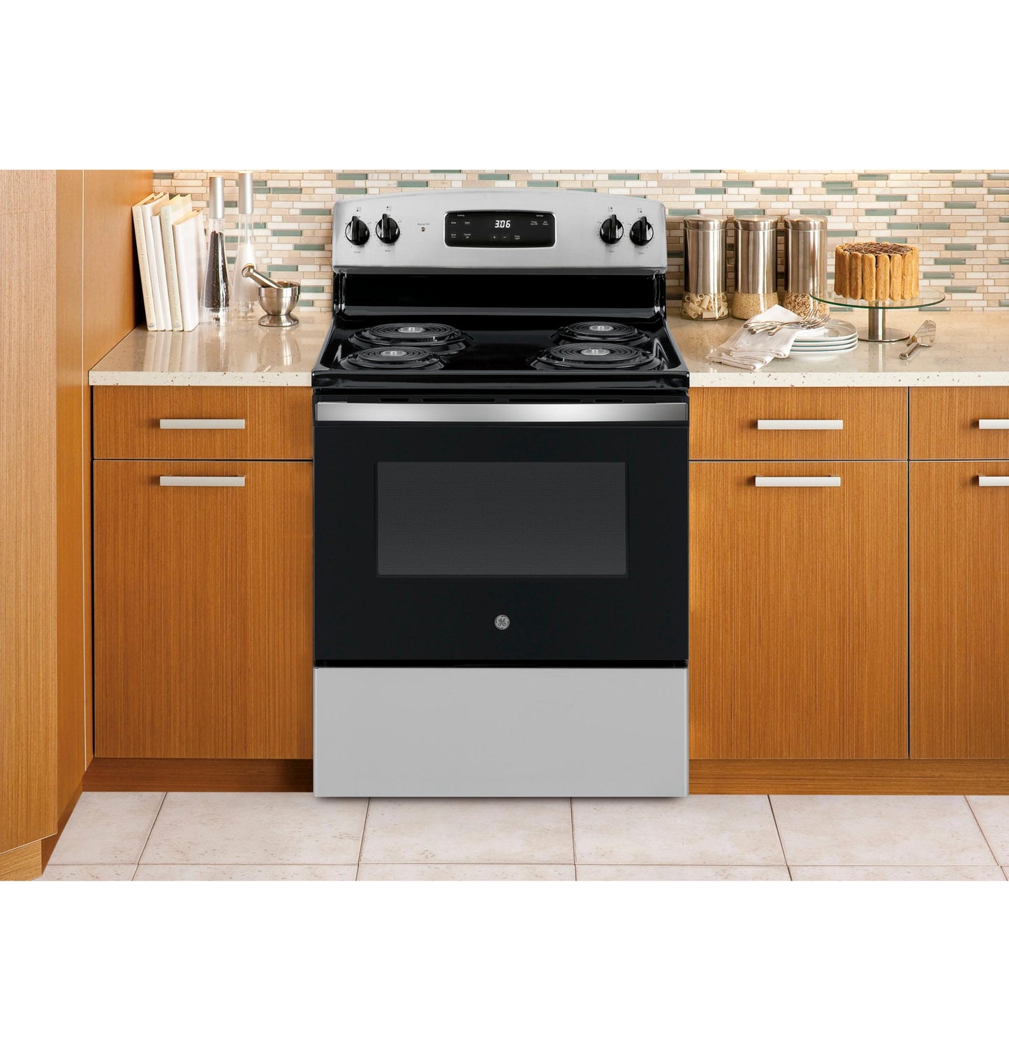 Ge Appliances JBS360RTSS Ge® 30" Free-Standing Electric Range