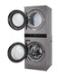 Lg WKE100HVA Single Unit Front Load Lg Washtower™ With Center Control™ 4.5 Cu. Ft. Washer And 7.4 Cu. Ft. Electric Dryer