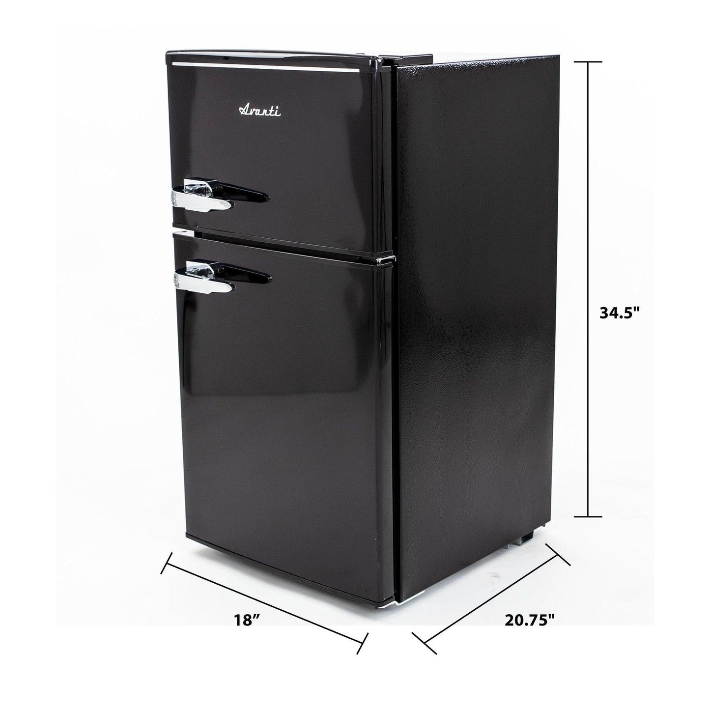 Avanti RMRT30X6BLIS 3.0 Cu. Ft. Retro Compact Refrigerator
