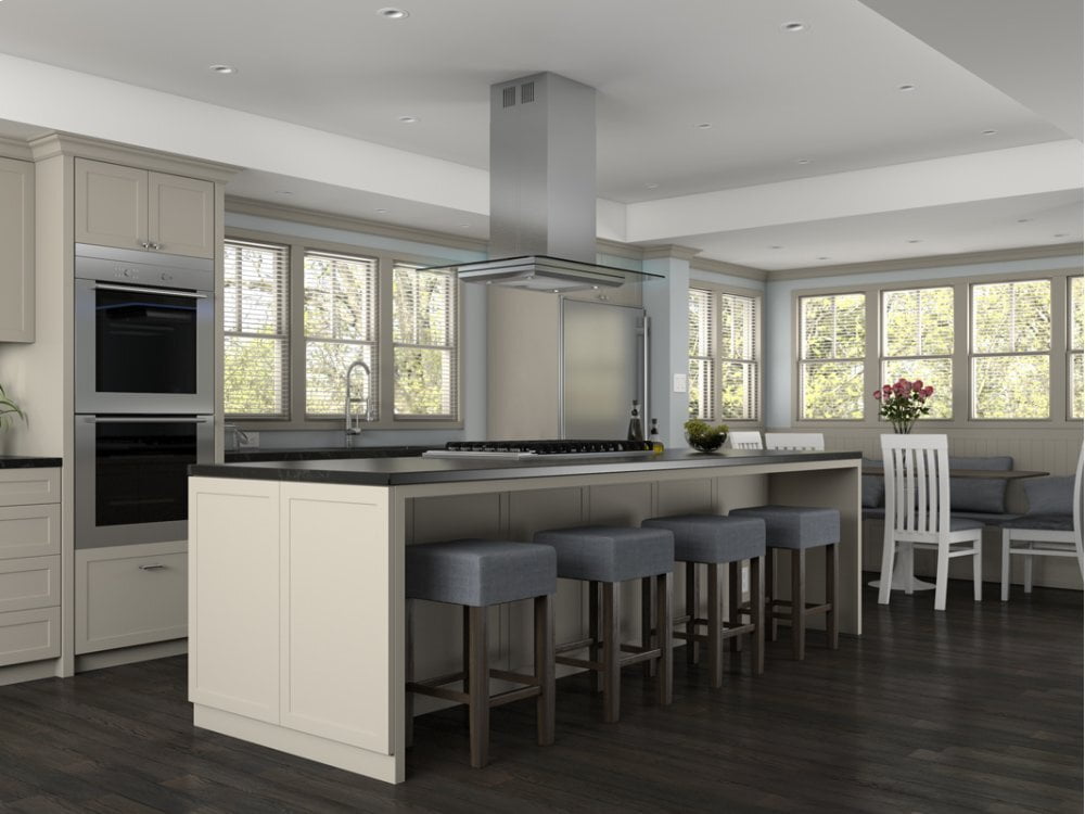 Zephyr ZVNM90AG 36" Verona Island Hood W/715Cfm Blower,5 Speed Levels,Act,Dcbl Supprsson