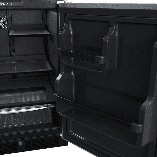 Marvel MLRE124SS11A 24-In Built-In Refrigerator With Door Storage With Door Style - Stainless Steel, Door Swing - Right