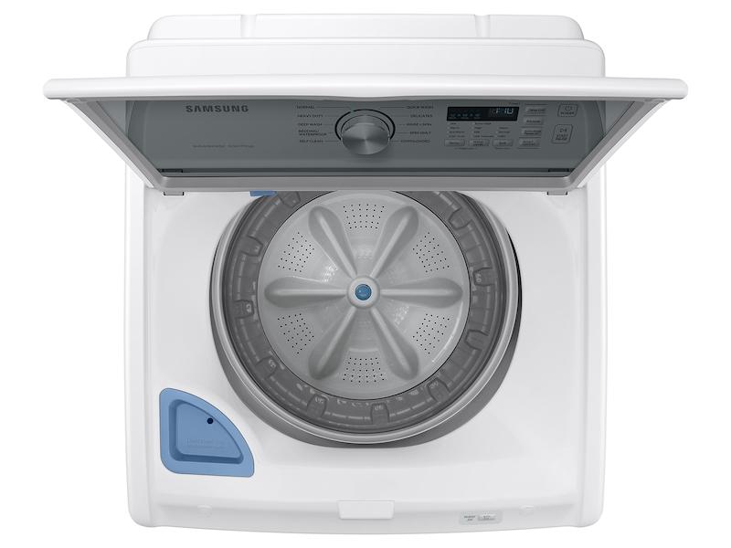 Samsung WA46CG3505AWA4 4.6 Cu. Ft. Large Capacity Smart Top Load Washer With Activewave&#8482; Agitator And Active Waterjet In White