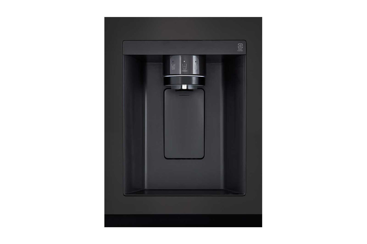 Lg LRSXS2706B 27 Cu. Ft. Side-By-Side Refrigerator With Smooth Touch Ice Dispenser