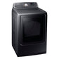 Samsung DVG52M7750V 7.4 Cu. Ft. Gas Dryer In Black Stainless Steel