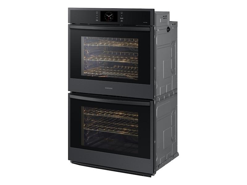Samsung NV51CG600DMT 30" Double Wall Oven With Steam Cook In Matte Black Steel