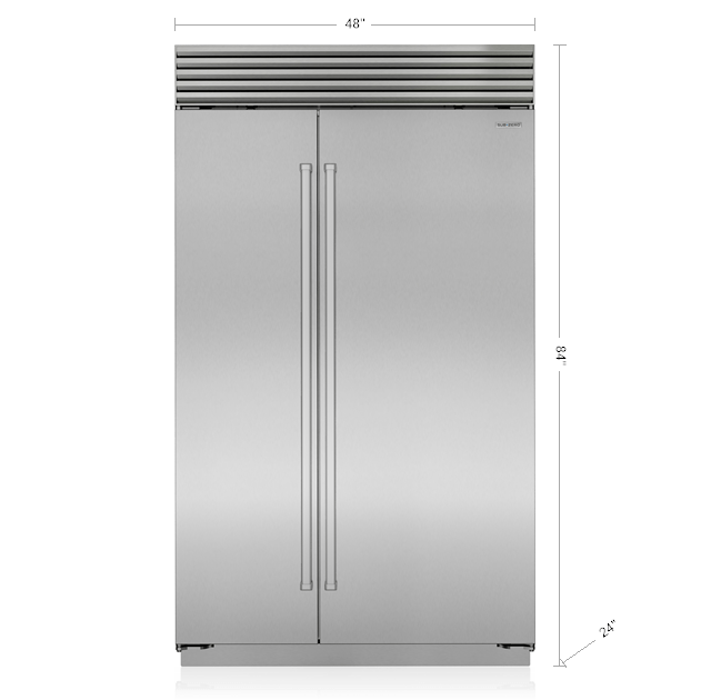 Sub-Zero CL4850SIDST 48" Classic Side-By-Side Refrigerator/Freezer With Internal Dispenser