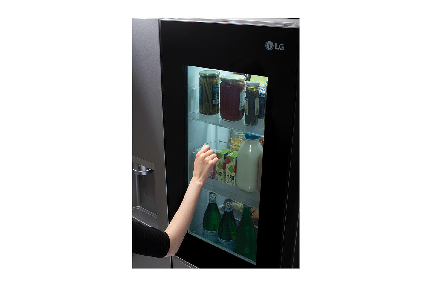 Lg LRSOS2706S 27 Cu. Ft. Side-By-Side Instaview™ Refrigerator