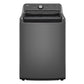 Lg WT7150CM 5.0 Cu. Ft. Top Load Energy Star Washer With Impeller, Turbodrum™, Slamproof® Glass Lid, & Water Plus